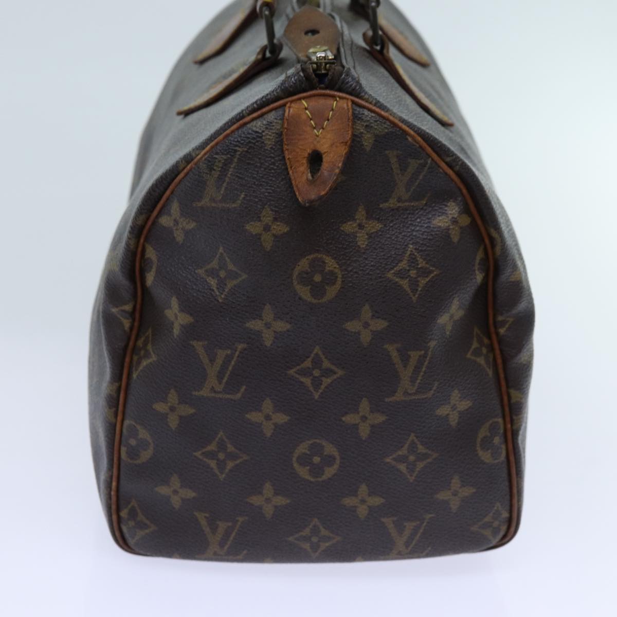 LOUIS VUITTON Monogram Speedy 30 Hand Bag M41526 LV Auth 71195