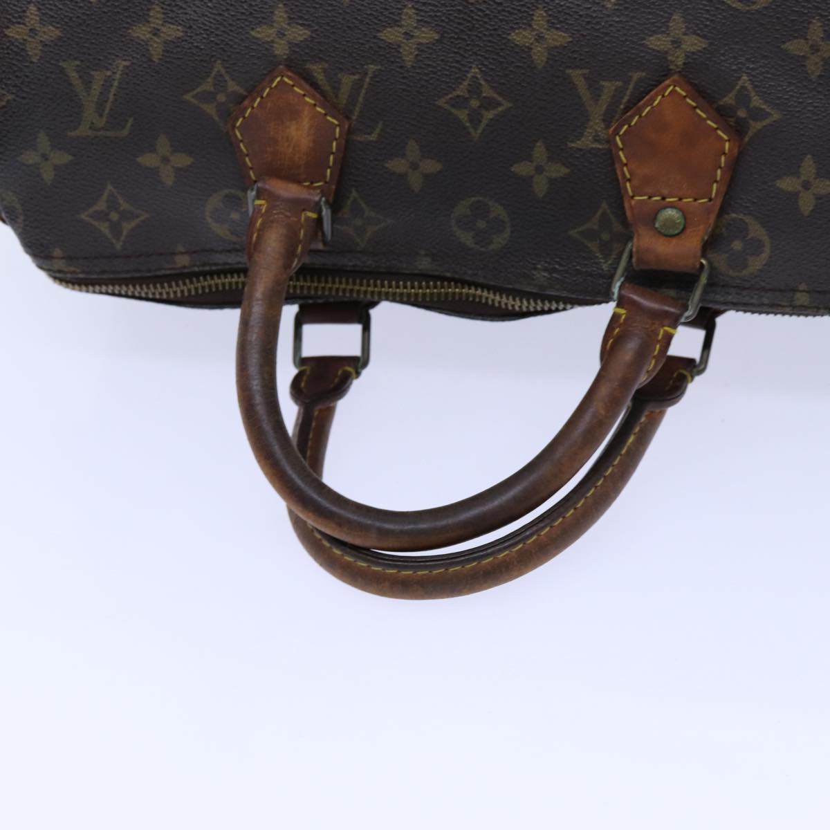 LOUIS VUITTON Monogram Speedy 30 Hand Bag M41526 LV Auth 71195