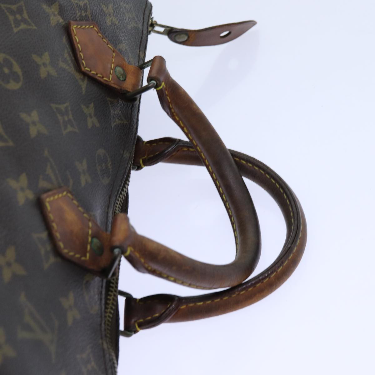 LOUIS VUITTON Monogram Speedy 30 Hand Bag M41526 LV Auth 71195