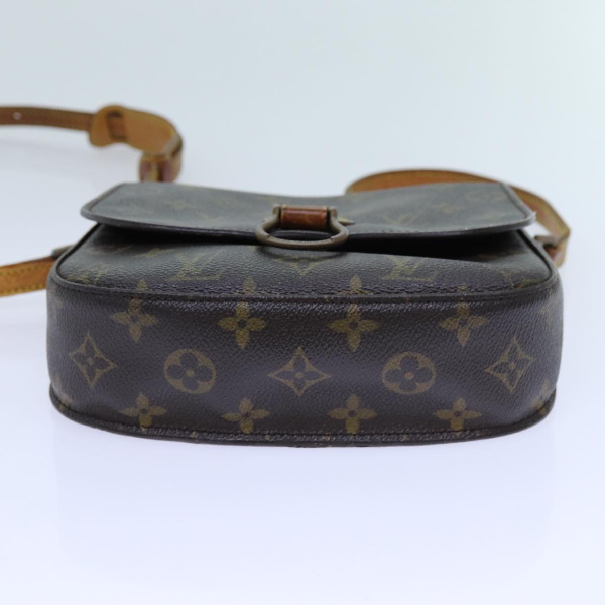 LOUIS VUITTON Monogram Saint Cloud MM Shoulder Bag M51243 LV Auth 71218