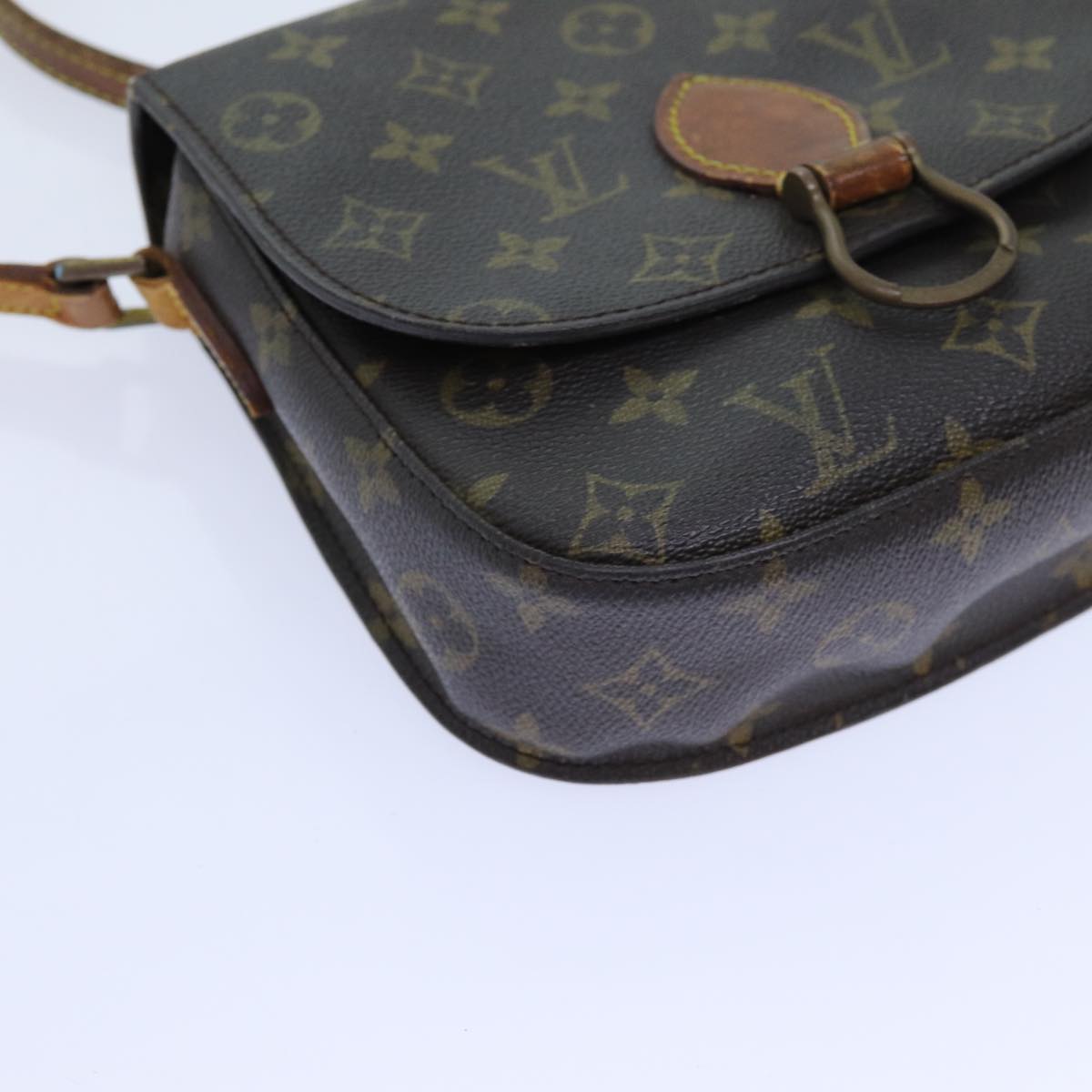 LOUIS VUITTON Monogram Saint Cloud MM Shoulder Bag M51243 LV Auth 71218