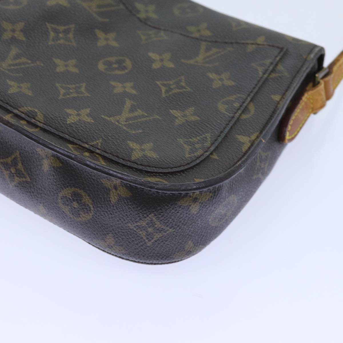 LOUIS VUITTON Monogram Saint Cloud MM Shoulder Bag M51243 LV Auth 71218