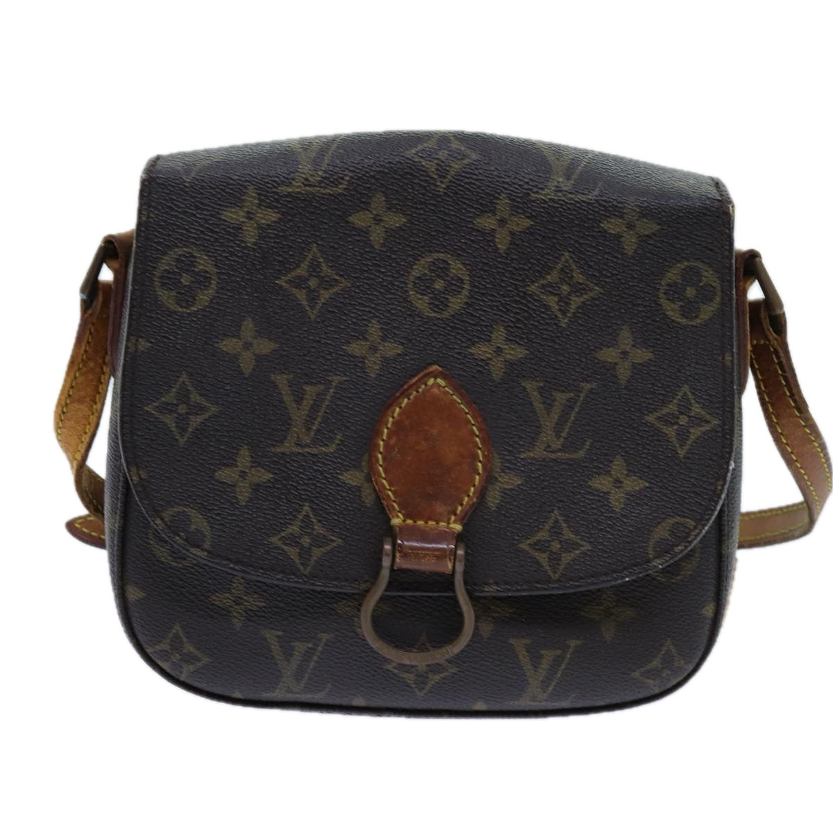 LOUIS VUITTON Monogram Saint Cloud MM Shoulder Bag M51243 LV Auth 71218 - 0