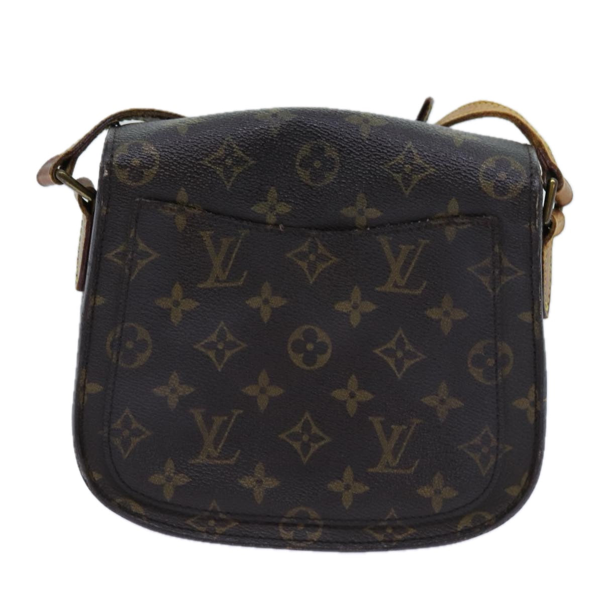 LOUIS VUITTON Monogram Saint Cloud MM Shoulder Bag M51243 LV Auth 71218