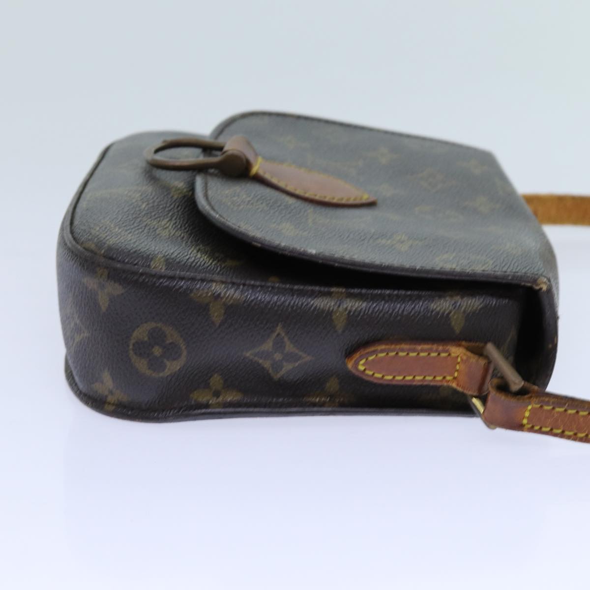 LOUIS VUITTON Monogram Saint Cloud MM Shoulder Bag M51243 LV Auth 71218