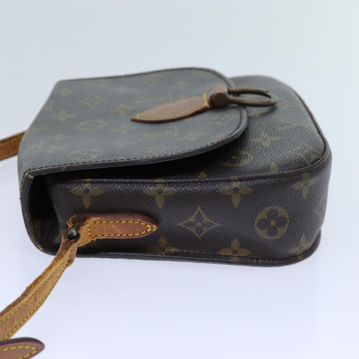 LOUIS VUITTON Monogram Saint Cloud MM Shoulder Bag M51243 LV Auth 71218