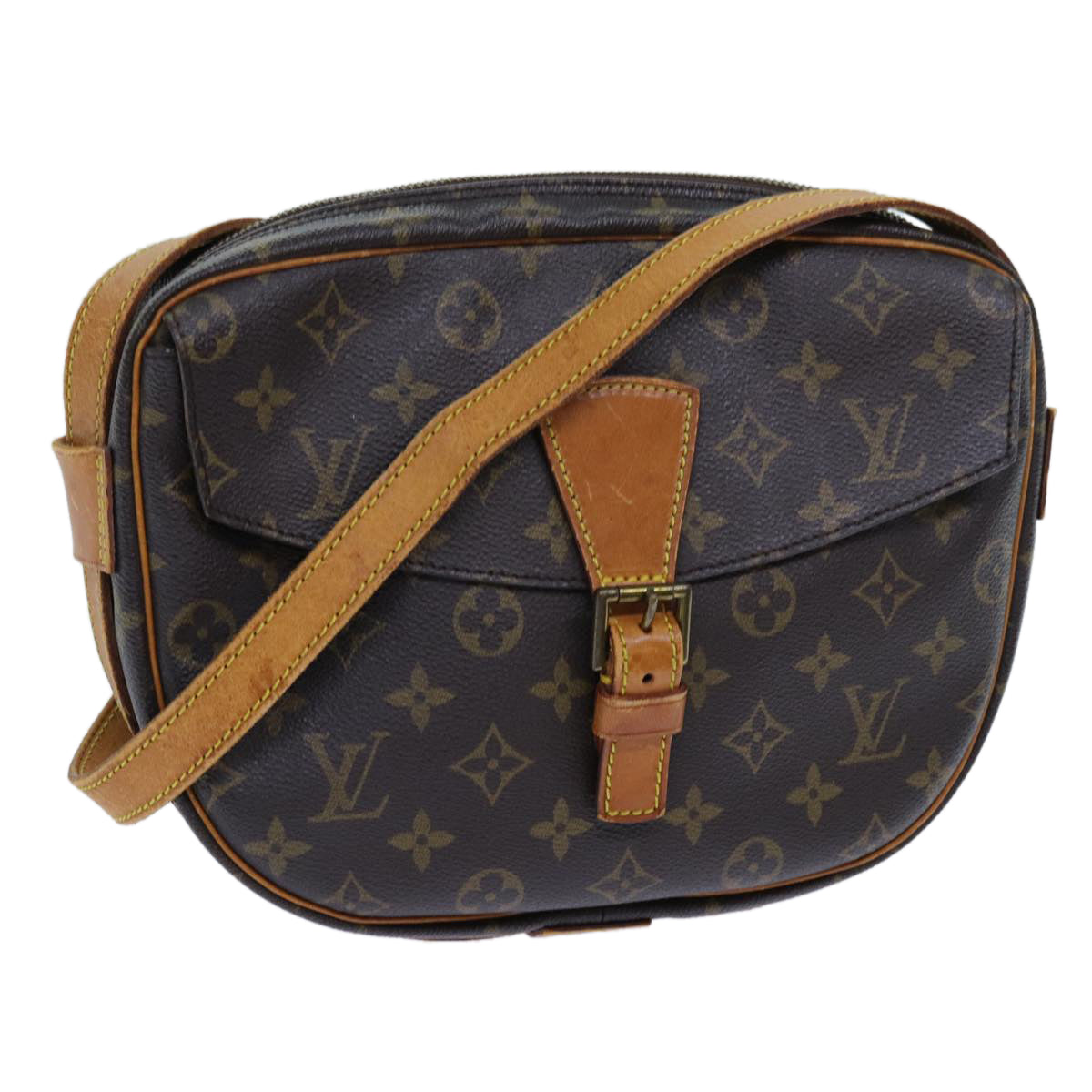 LOUIS VUITTON Monogram Jeune Fille GM Shoulder Bag M51225 LV Auth 71219