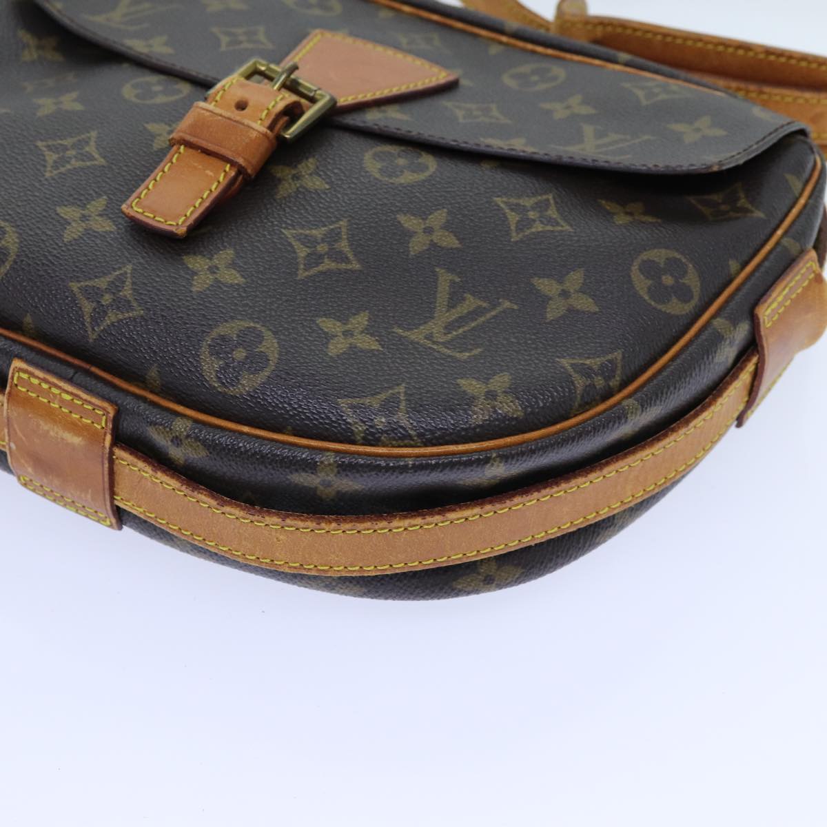 LOUIS VUITTON Monogram Jeune Fille GM Shoulder Bag M51225 LV Auth 71219