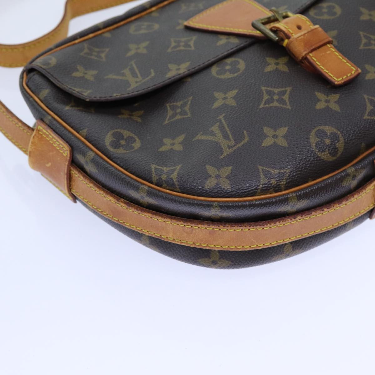 LOUIS VUITTON Monogram Jeune Fille GM Shoulder Bag M51225 LV Auth 71219