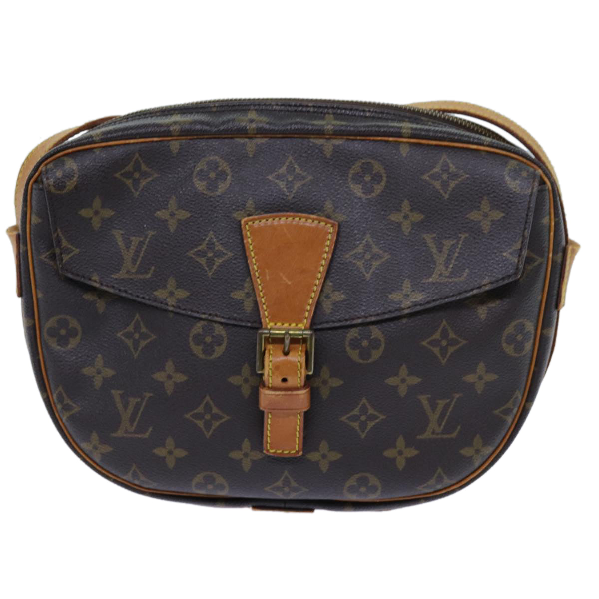 LOUIS VUITTON Monogram Jeune Fille GM Shoulder Bag M51225 LV Auth 71219