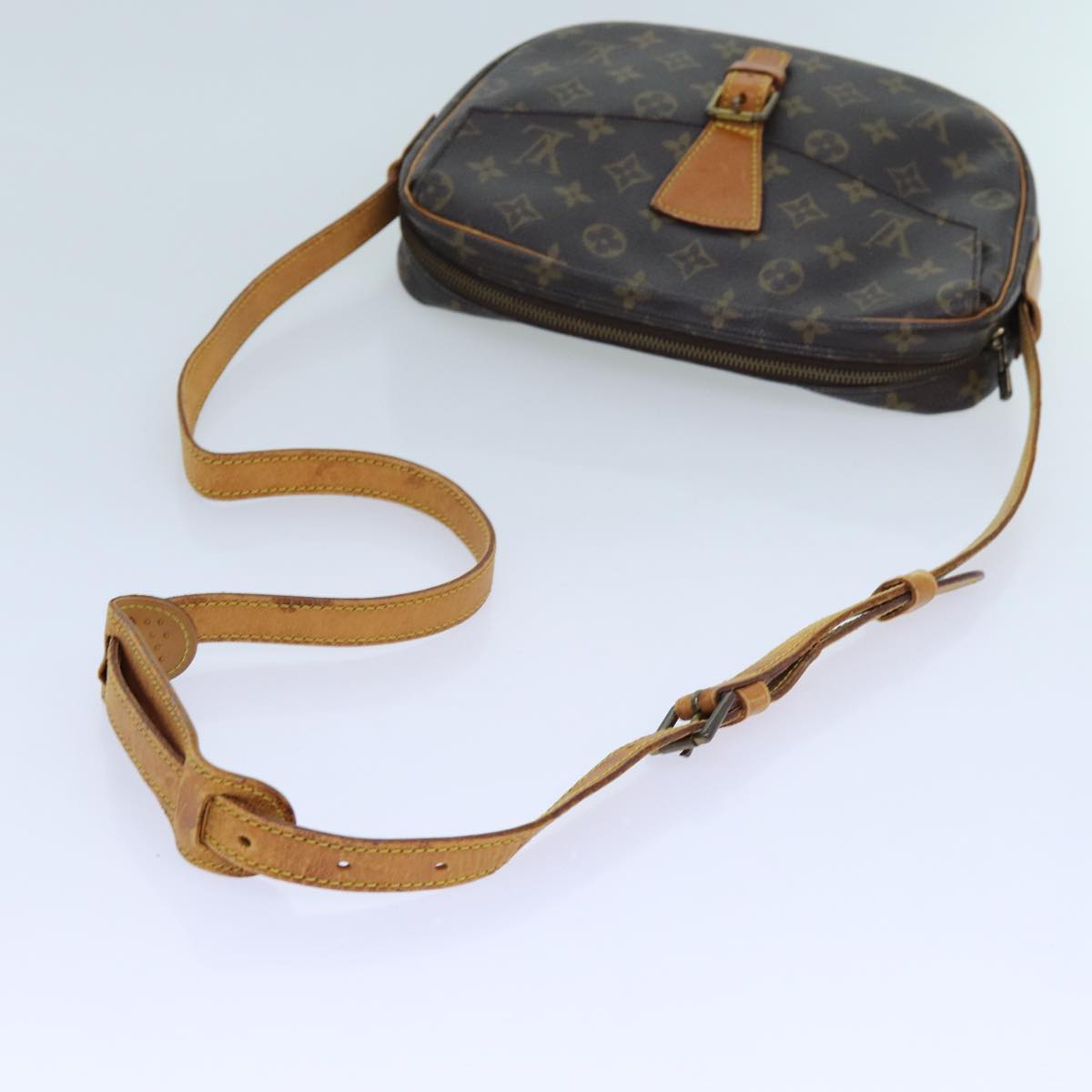 LOUIS VUITTON Monogram Jeune Fille GM Shoulder Bag M51225 LV Auth 71219