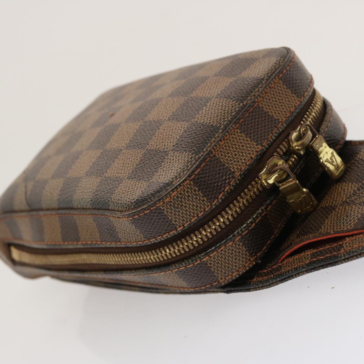 LOUIS VUITTON Damier Ebene Geronimos Shoulder Bag N51994 LV Auth 71221