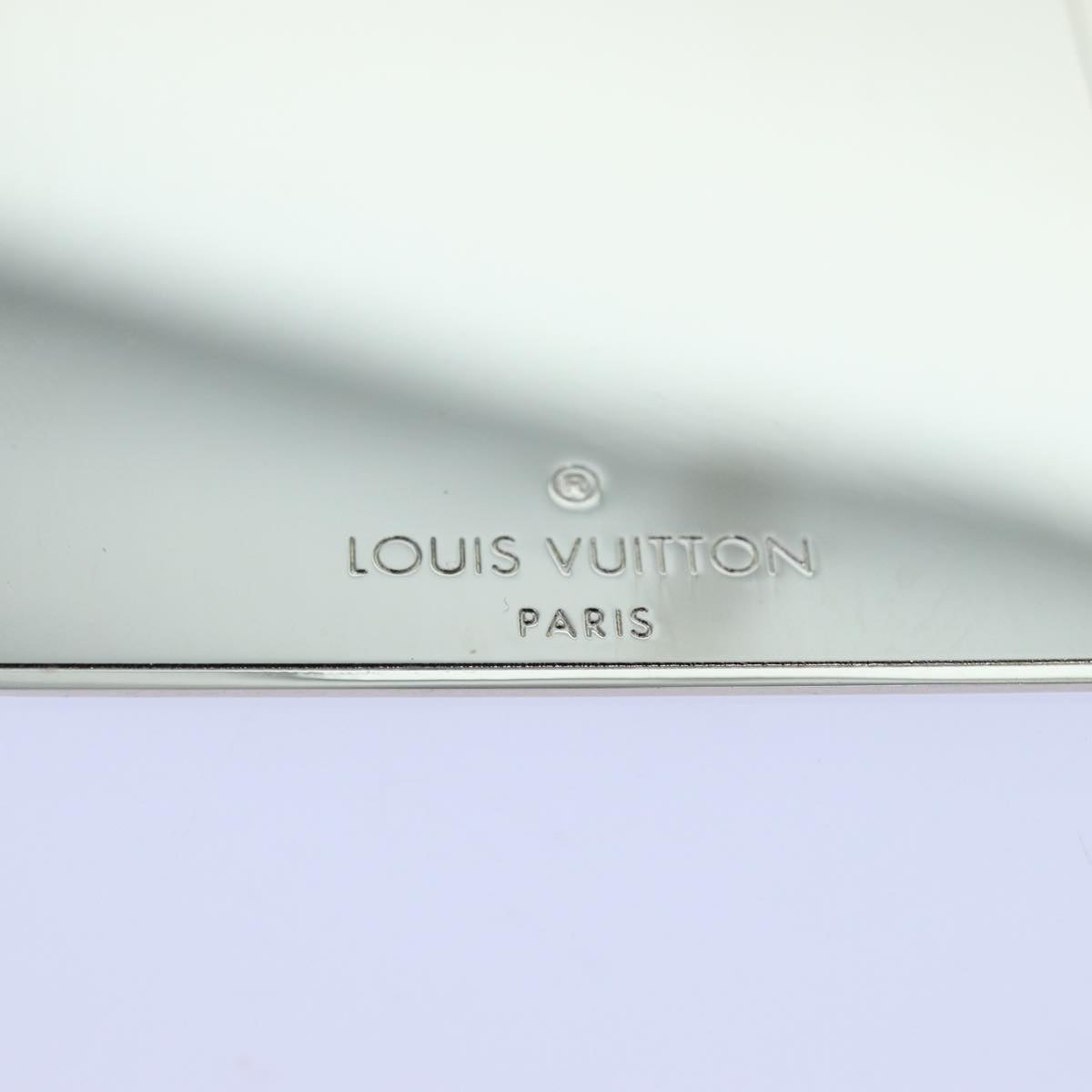 LOUIS VUITTON Monogram Multicolor Etui Mirror Black M92650 LV Auth 71234