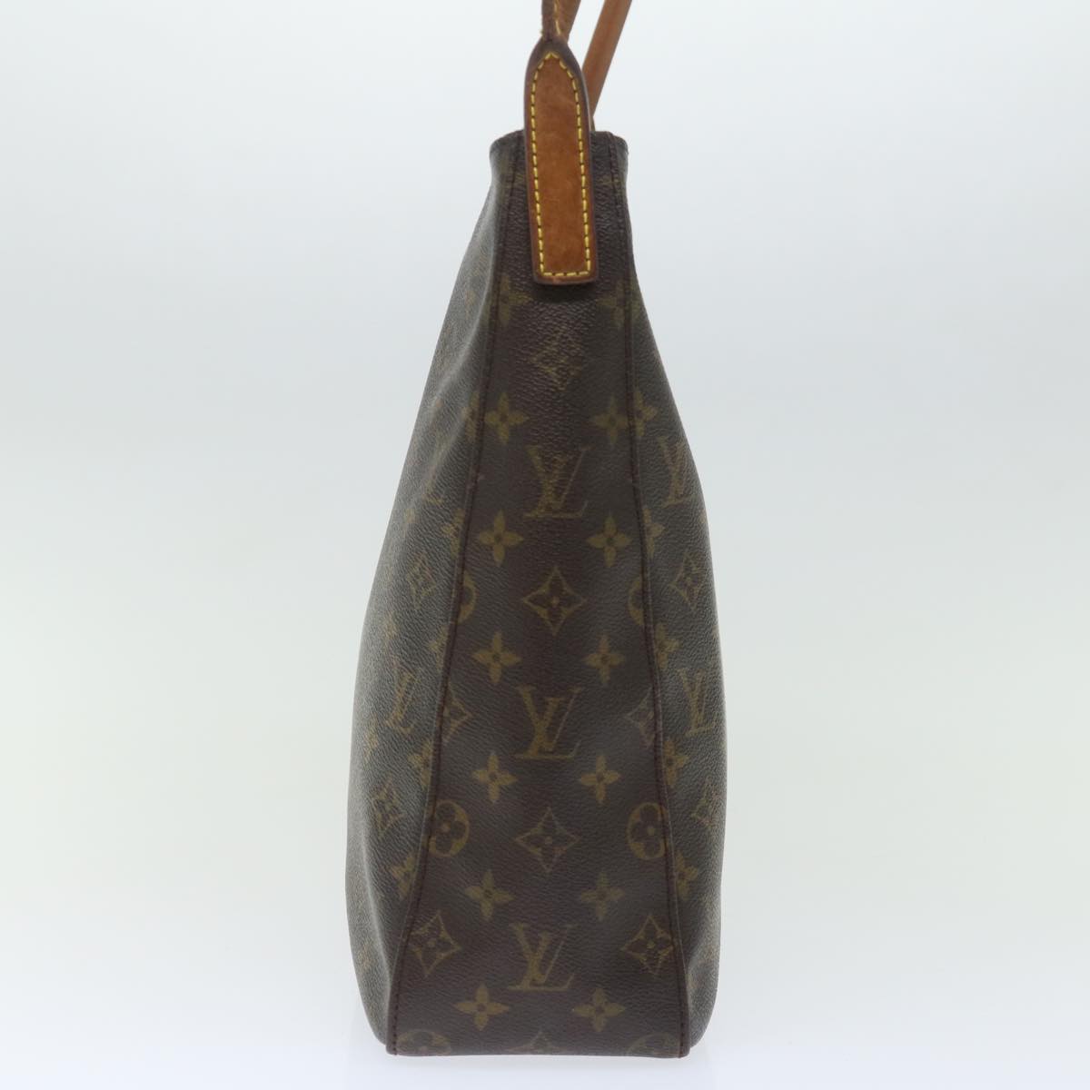 LOUIS VUITTON Monogram Looping GM Shoulder Bag M51145 LV Auth 71242