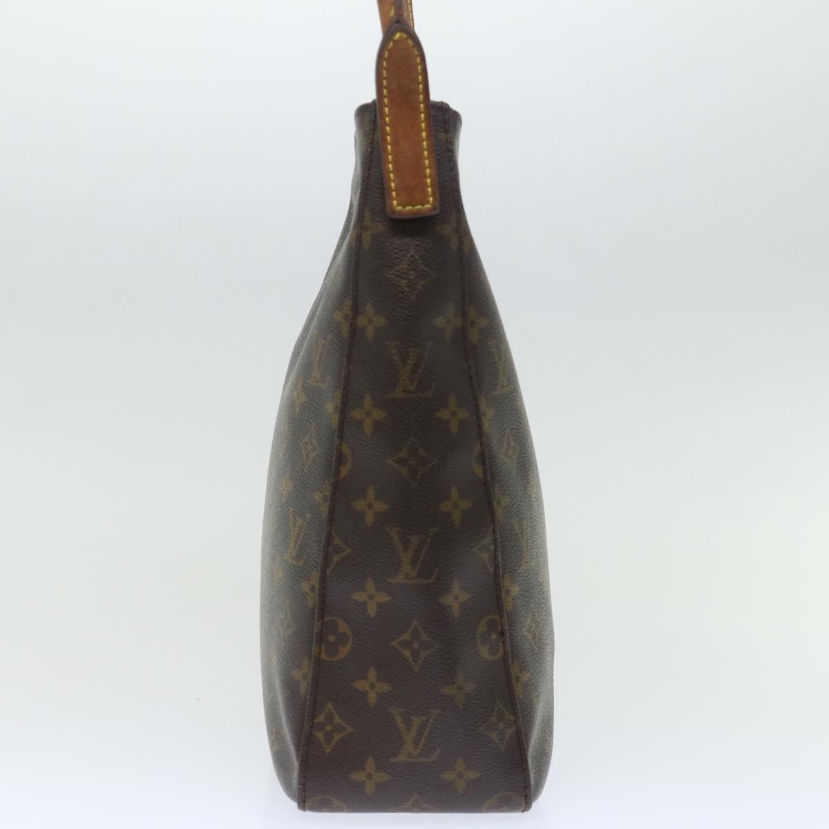 LOUIS VUITTON Monogram Looping GM Shoulder Bag M51145 LV Auth 71242