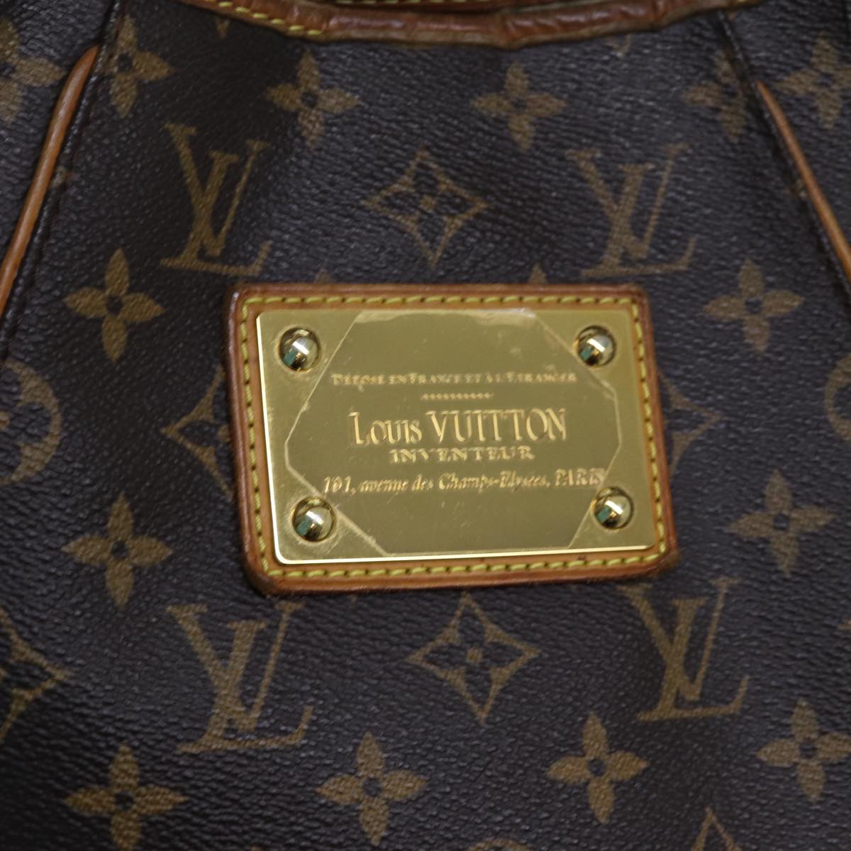 LOUIS VUITTON Monogram Galliera PM Shoulder Bag M56382 LV Auth 71246