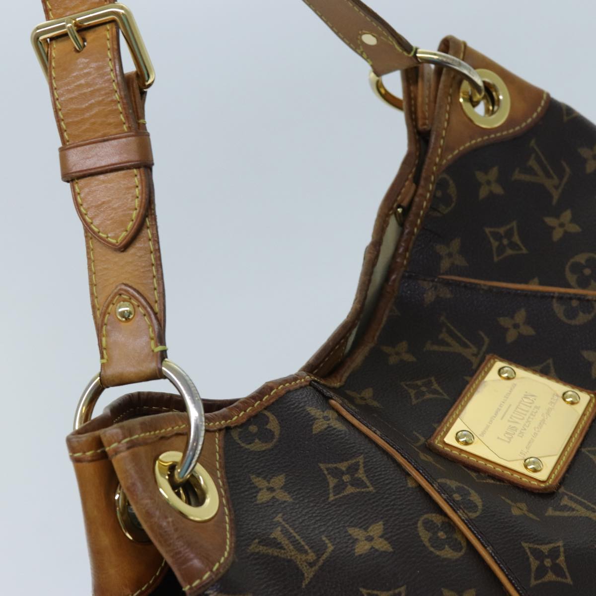 LOUIS VUITTON Monogram Galliera PM Shoulder Bag M56382 LV Auth 71246