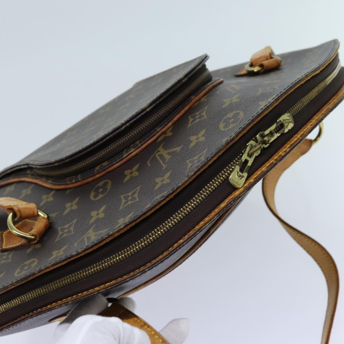 LOUIS VUITTON Monogram Ellipse Shopping Shoulder Bag M51128 LV Auth 71247