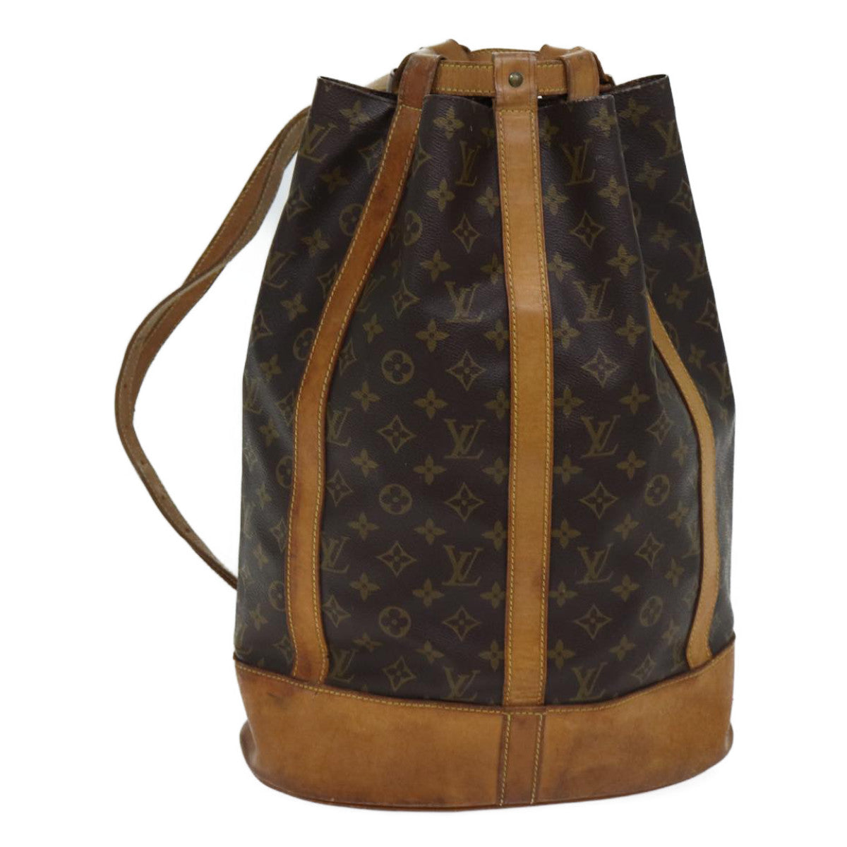 LOUIS VUITTON Monogram Randonnee GM Shoulder Bag M42244 LV Auth 71292