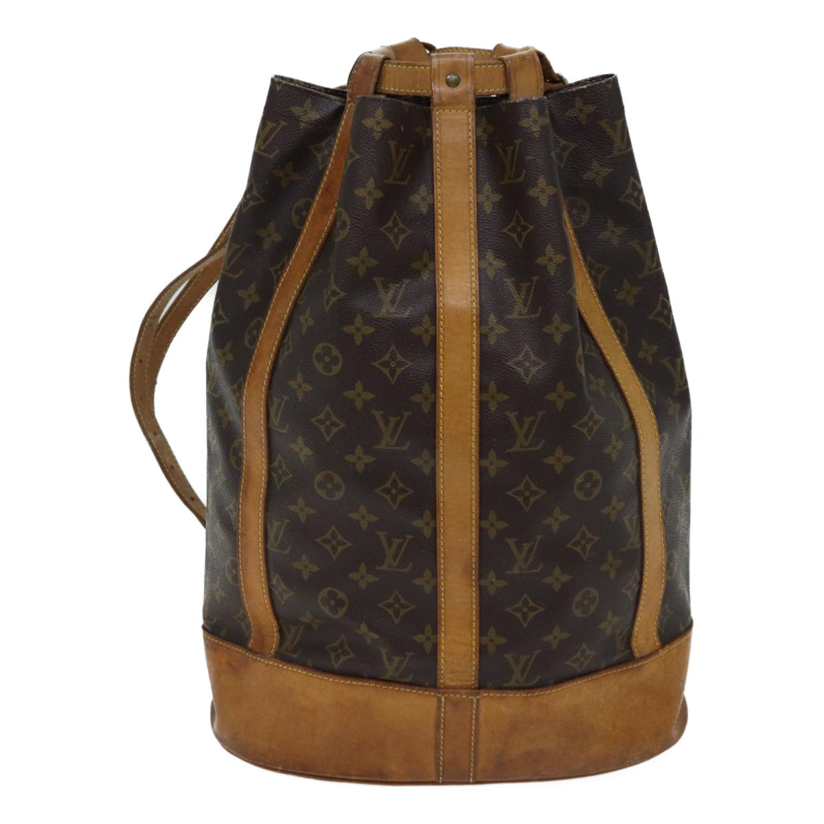 LOUIS VUITTON Monogram Randonnee GM Shoulder Bag M42244 LV Auth 71292