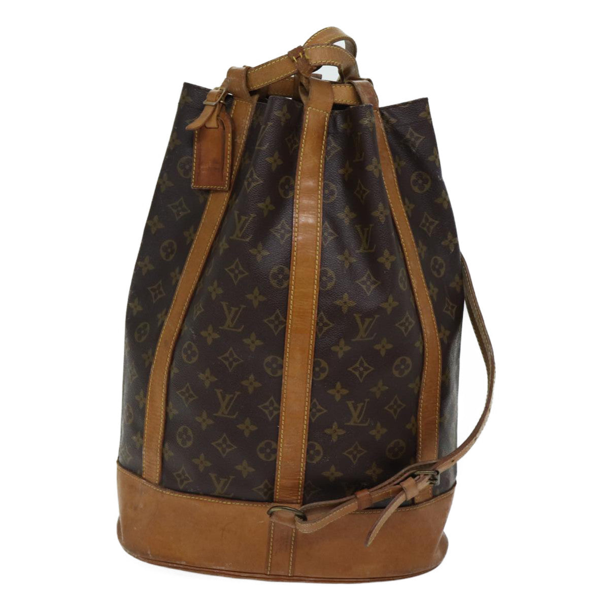 LOUIS VUITTON Monogram Randonnee GM Shoulder Bag M42244 LV Auth 71292