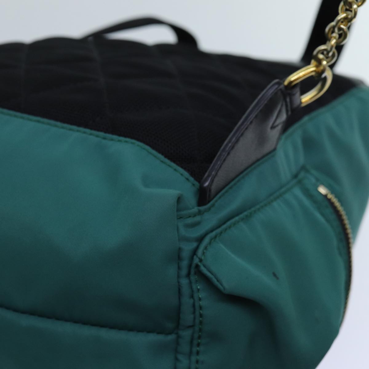 BURBERRY Backpack Nylon Green Auth 71305