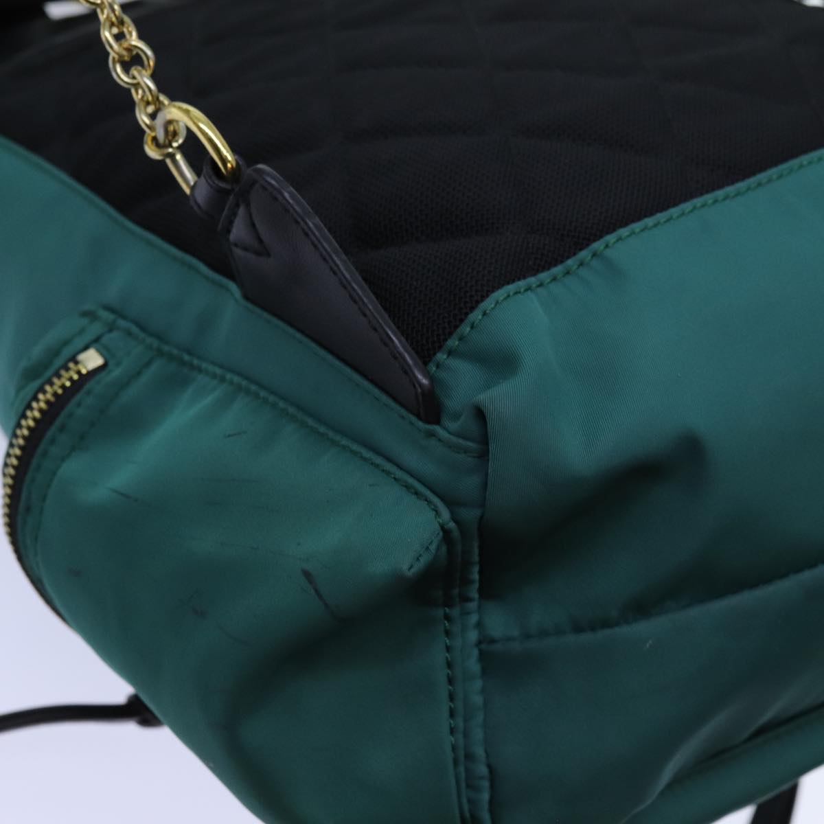 BURBERRY Backpack Nylon Green Auth 71305