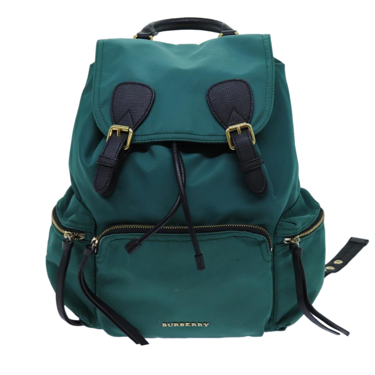 BURBERRY Backpack Nylon Green Auth 71305