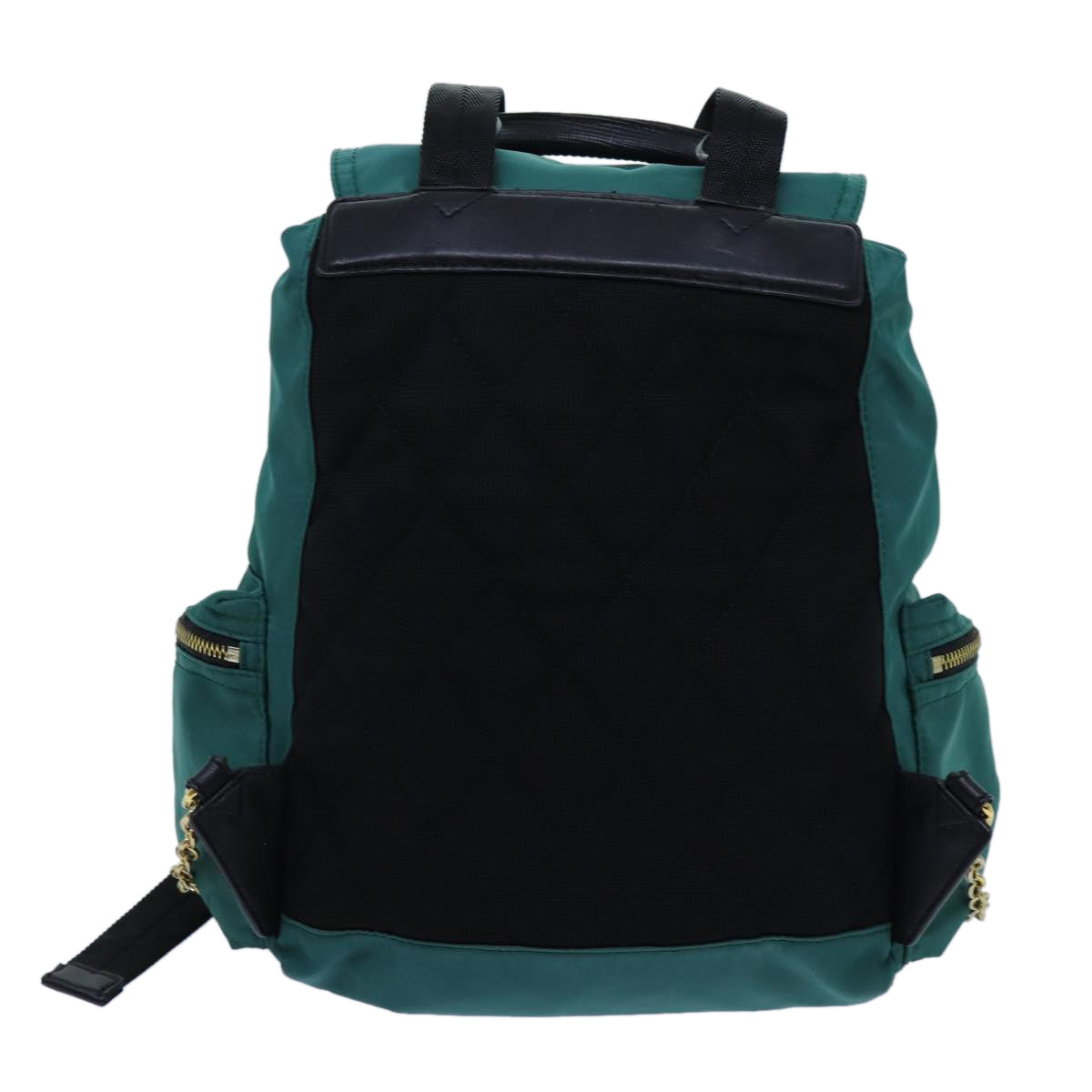 BURBERRY Backpack Nylon Green Auth 71305