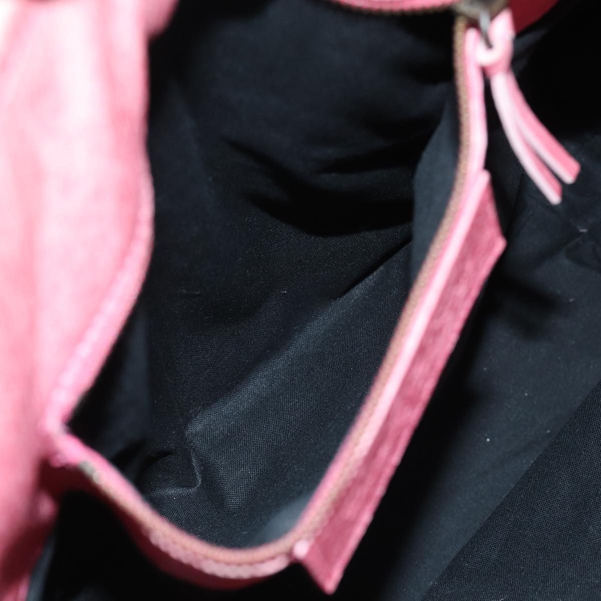 BALENCIAGA The Sunday Hand Bag Leather Pink Auth 71337