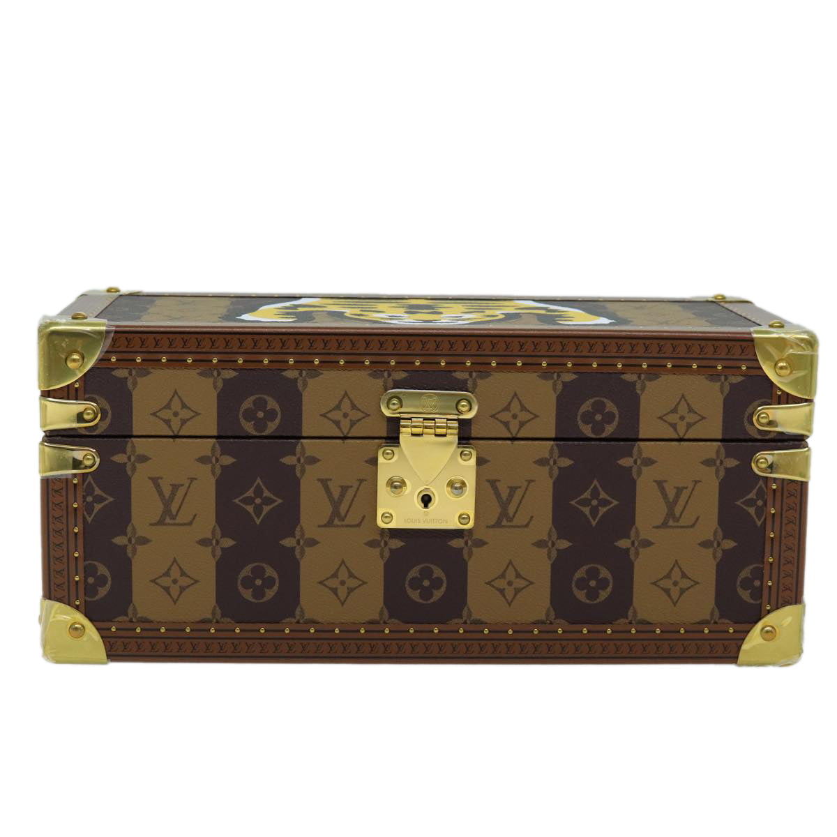 LOUIS VUITTON Monogram LVxNIGO Coffret Accessories Box M20463 LV Auth 71342S