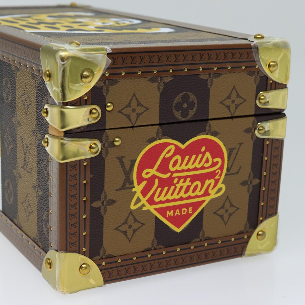 LOUIS VUITTON Monogram LVxNIGO Coffret Accessories Box M20463 LV Auth 71342S