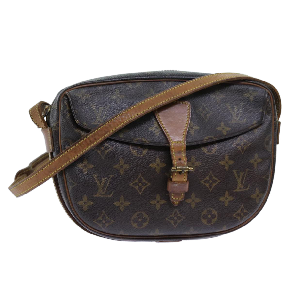 LOUIS VUITTON Monogram Jeune Fille MM Shoulder Bag M51226 LV Auth 71346