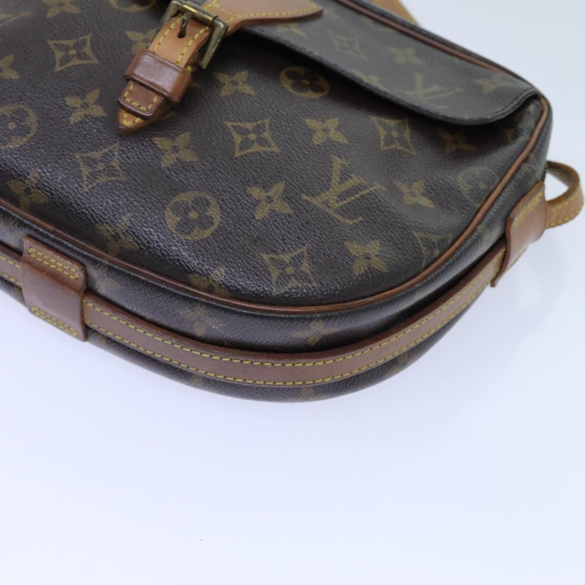 LOUIS VUITTON Monogram Jeune Fille MM Shoulder Bag M51226 LV Auth 71346