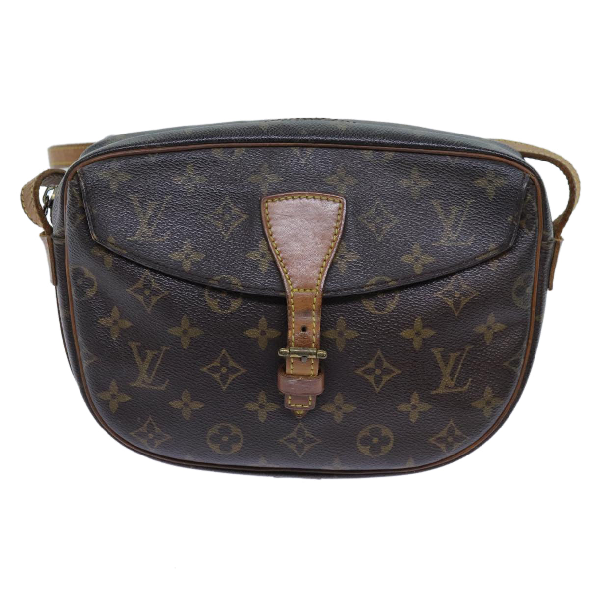 LOUIS VUITTON Monogram Jeune Fille MM Shoulder Bag M51226 LV Auth 71346