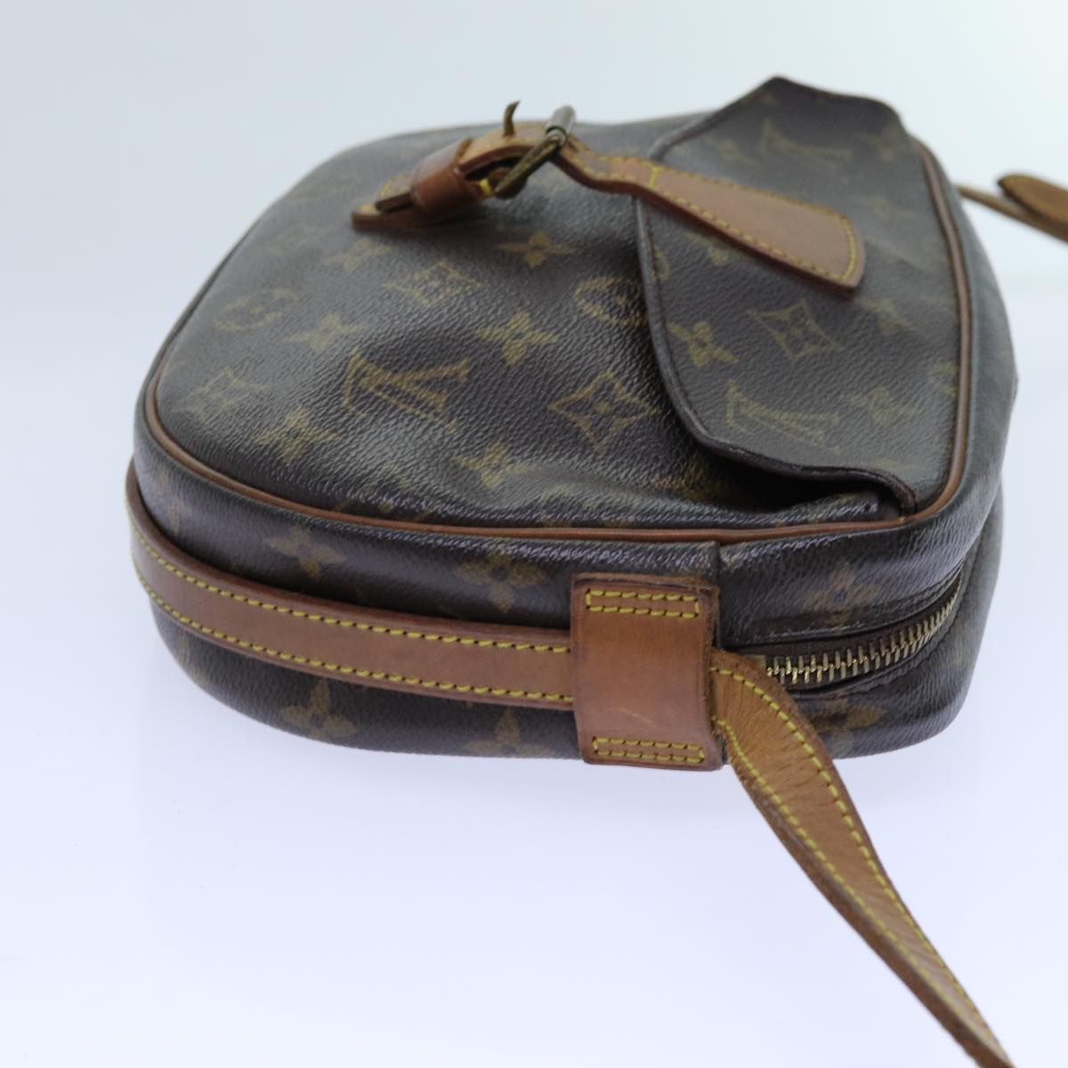 LOUIS VUITTON Monogram Jeune Fille MM Shoulder Bag M51226 LV Auth 71346