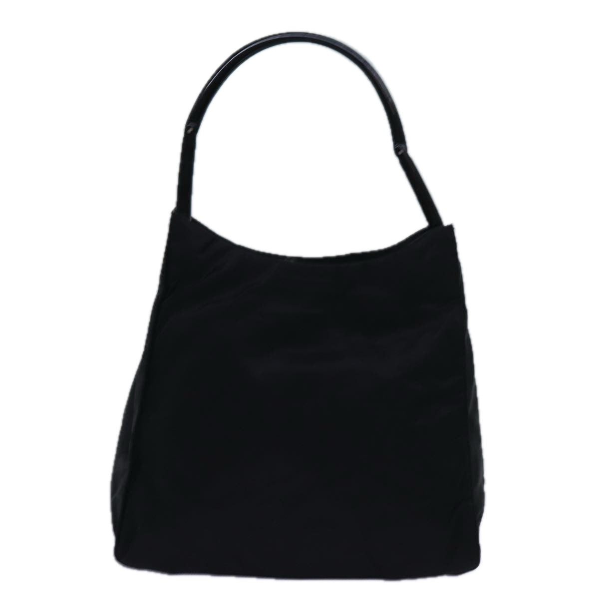 PRADA Shoulder Bag Nylon Black Auth 71353 - 0