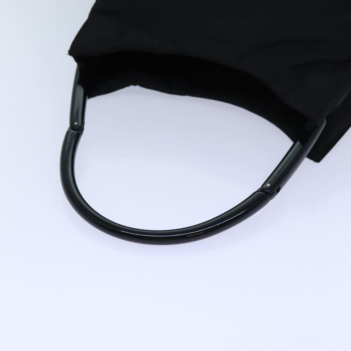 PRADA Shoulder Bag Nylon Black Auth 71353