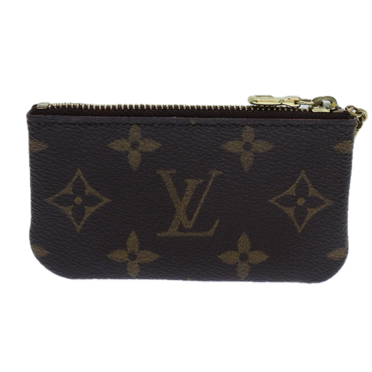 LOUIS VUITTON Monogram Pochette Cles Coin Purse M62650 LV Auth 71357 - 0