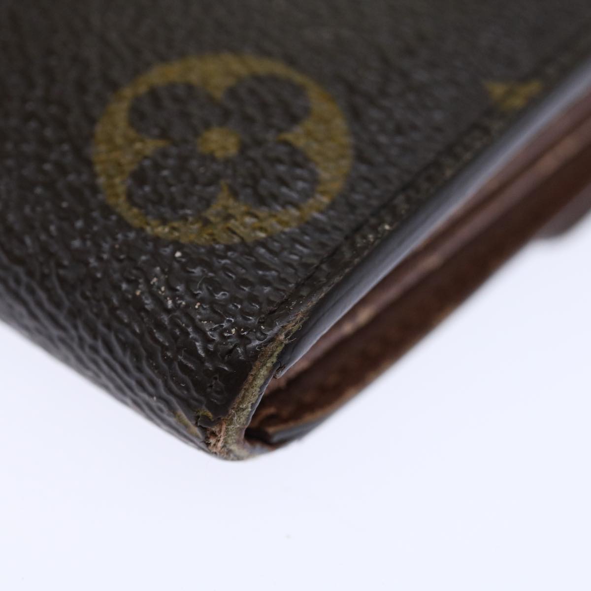 LOUIS VUITTON Monogram Pochette Porte Monnaie Credit Wallet M61725 Auth 71363