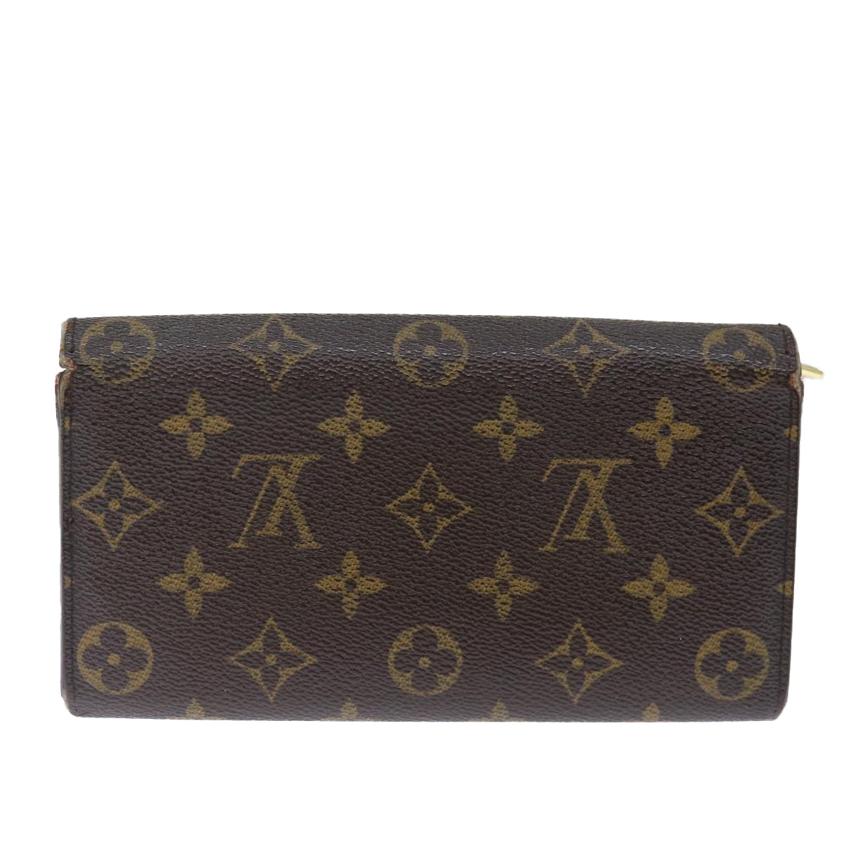 LOUIS VUITTON Monogram Pochette Porte Monnaie Credit Wallet M61725 Auth 71363 - 0