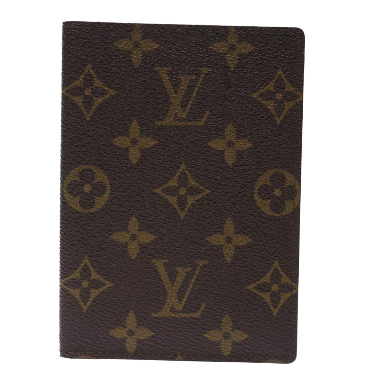 LOUIS VUITTON Monogram Couvel Tulle Passopole Passport Case M60180 Auth 71365