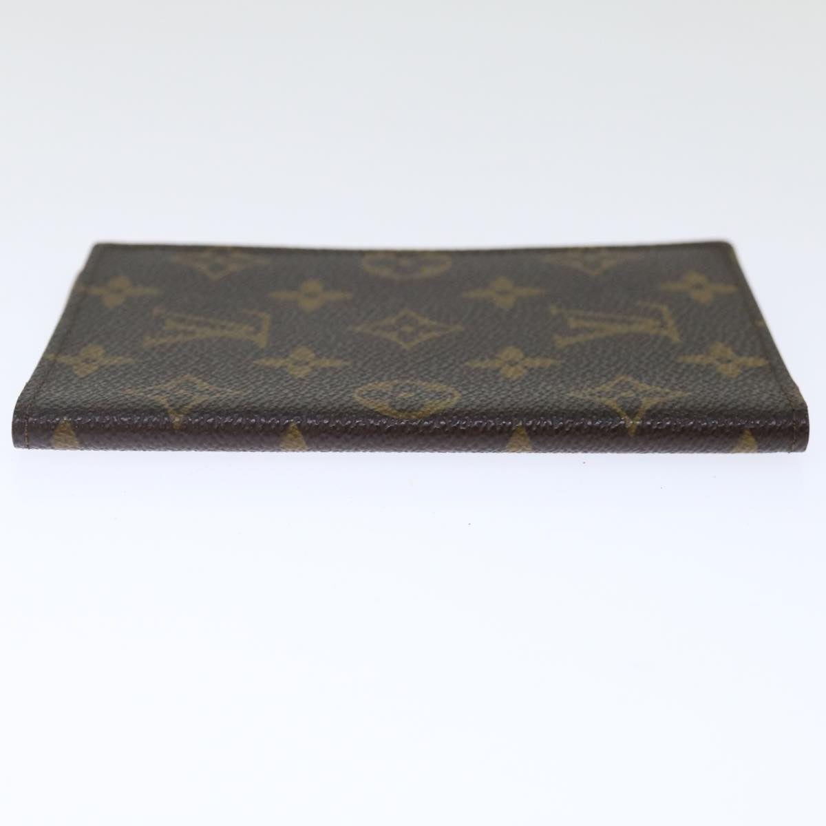 LOUIS VUITTON Monogram Couvel Tulle Passopole Passport Case M60180 Auth 71365