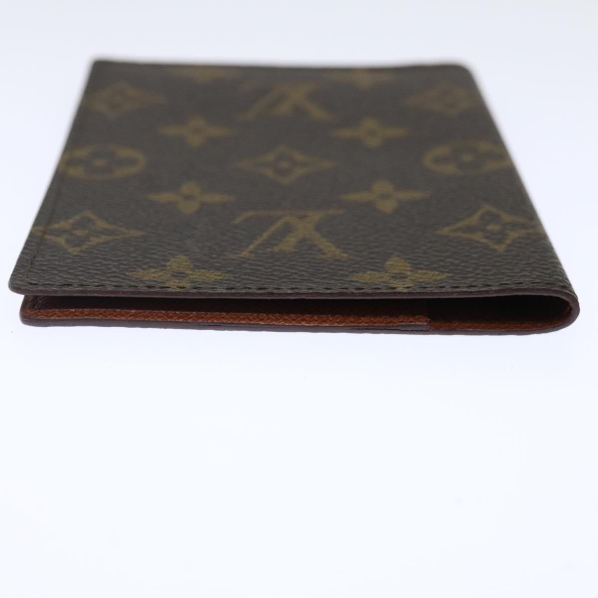 LOUIS VUITTON Monogram Couvel Tulle Passopole Passport Case M60180 Auth 71365