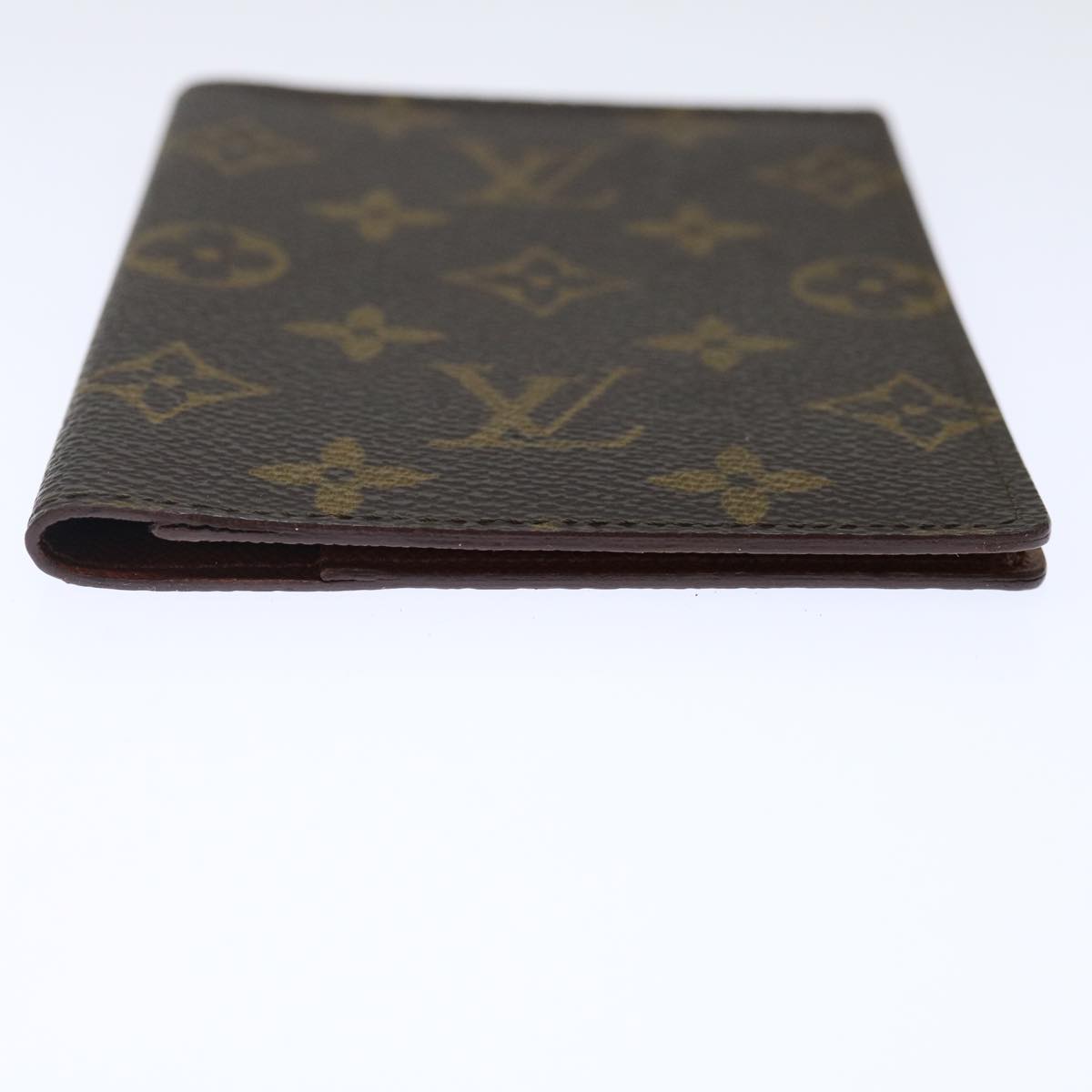 LOUIS VUITTON Monogram Couvel Tulle Passopole Passport Case M60180 Auth 71365