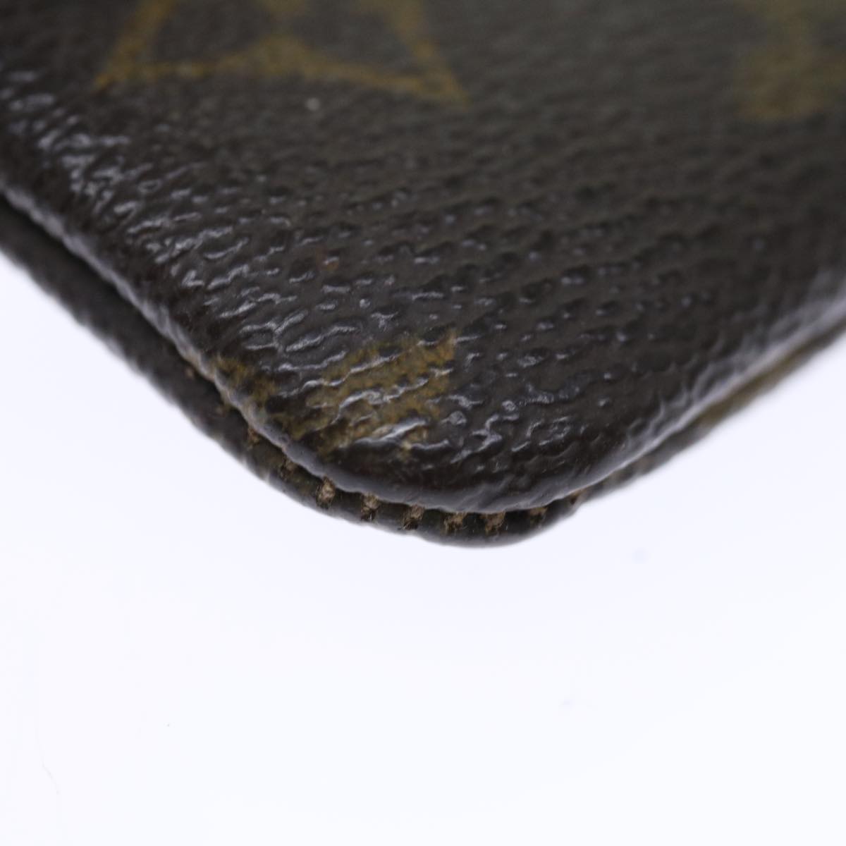 LOUIS VUITTON Monogram Pochette Cles Coin Purse M62650 LV Auth 71367