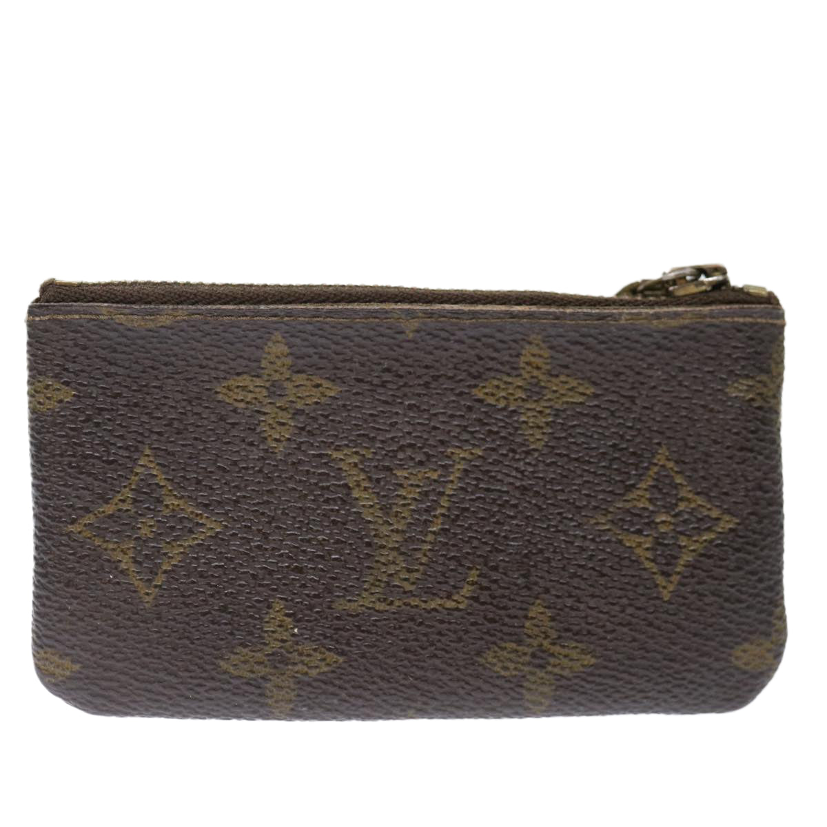 LOUIS VUITTON Monogram Pochette Cles Coin Purse M62650 LV Auth 71367 - 0