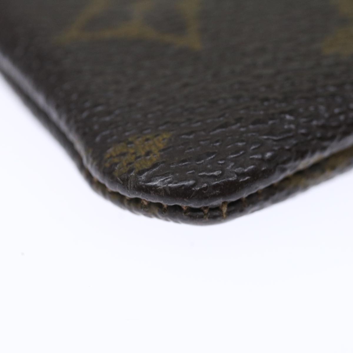 LOUIS VUITTON Monogram Pochette Cles Coin Purse M62650 LV Auth 71367