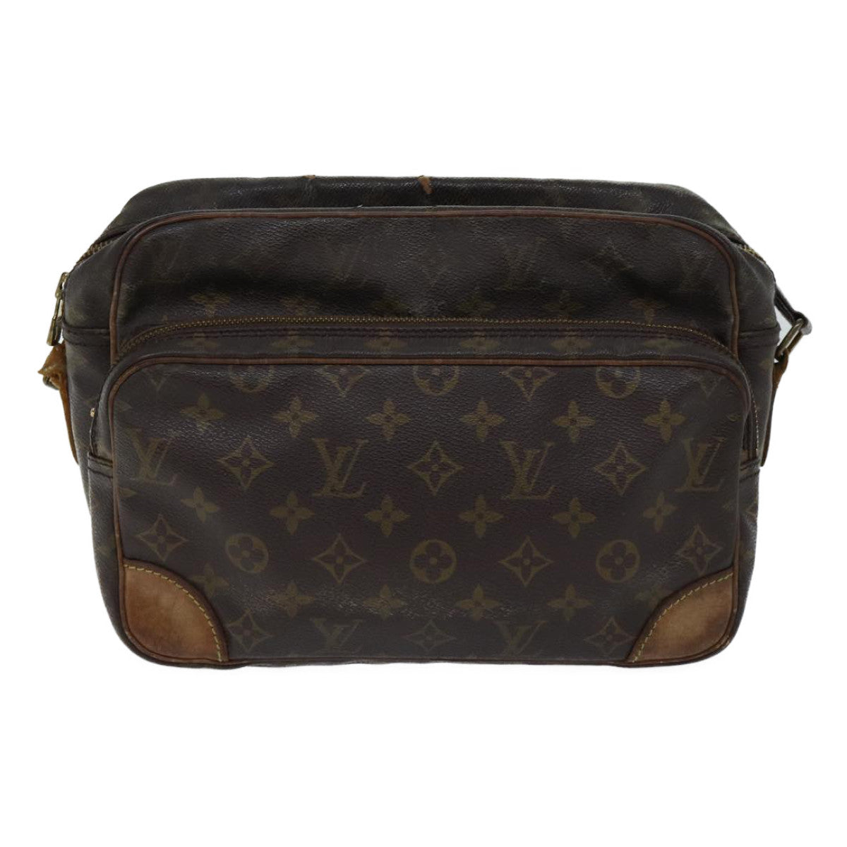 LOUIS VUITTON Monogram Nile Shoulder Bag M45244 LV Auth 71372