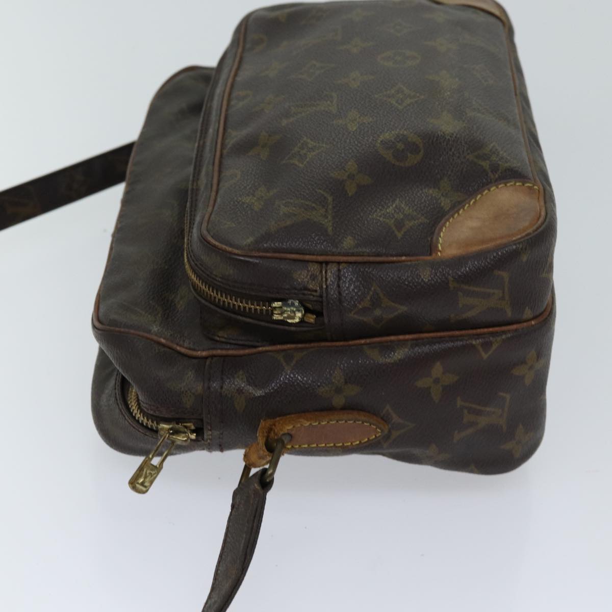 LOUIS VUITTON Monogram Nile Shoulder Bag M45244 LV Auth 71372